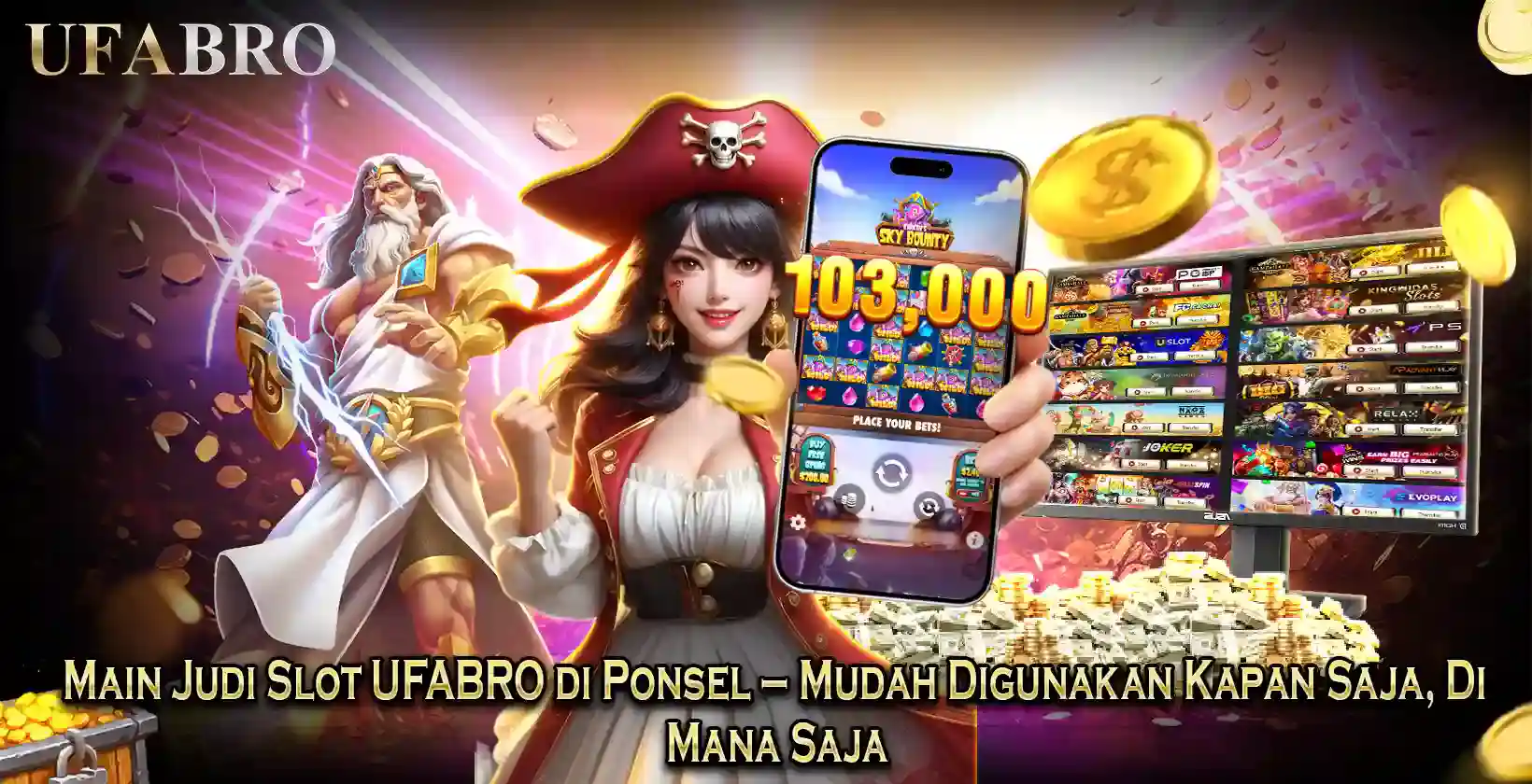 Main Judi Slot UFABRO di Ponsel Mudah Digunakan Kapan Saja Di Mana Saja
