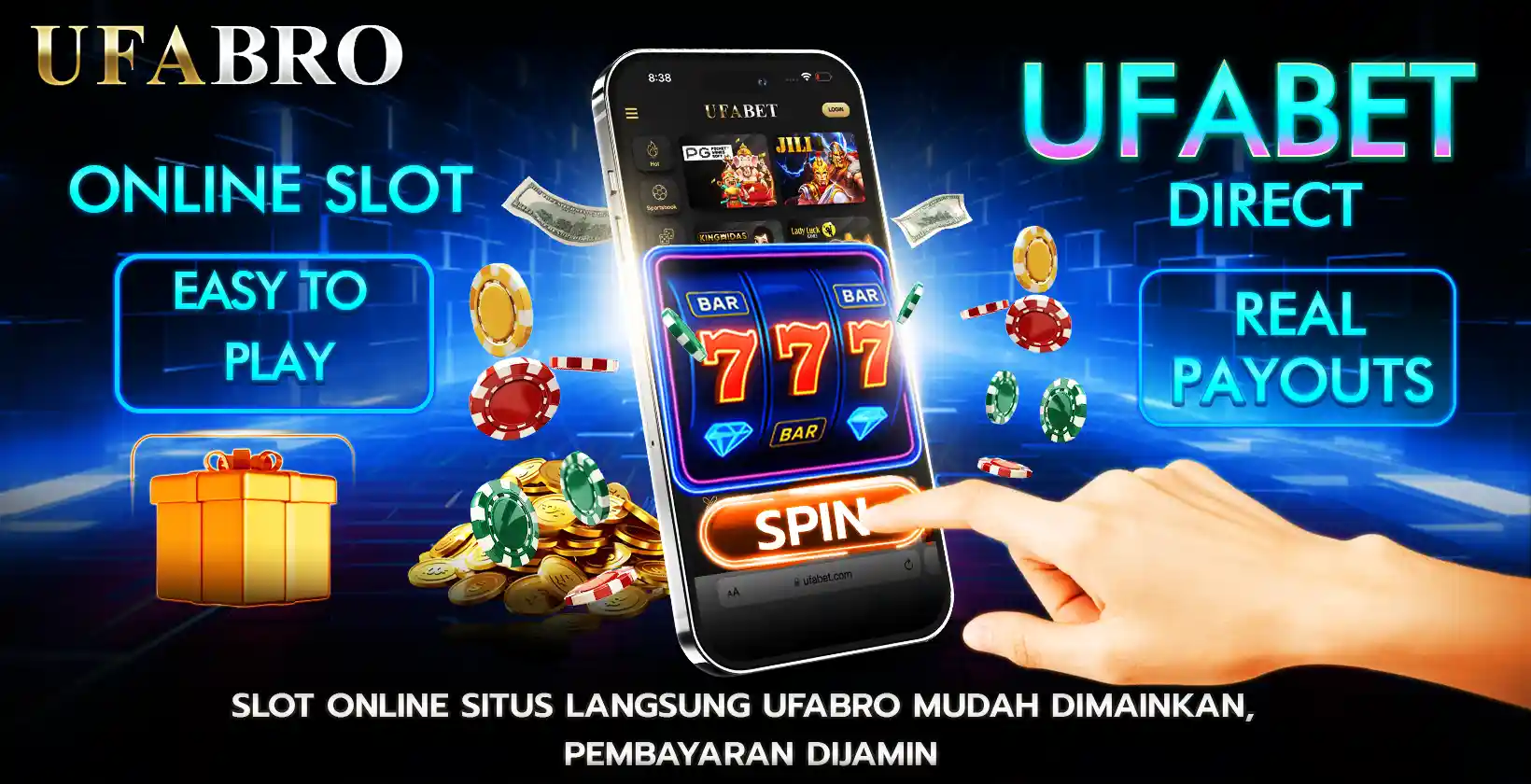 SLOT ONLINE Situs Langsung UFABRO Mudah Dimainkan, Pembayaran Dijamin